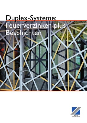Verzinkung Beschichtung Duplex